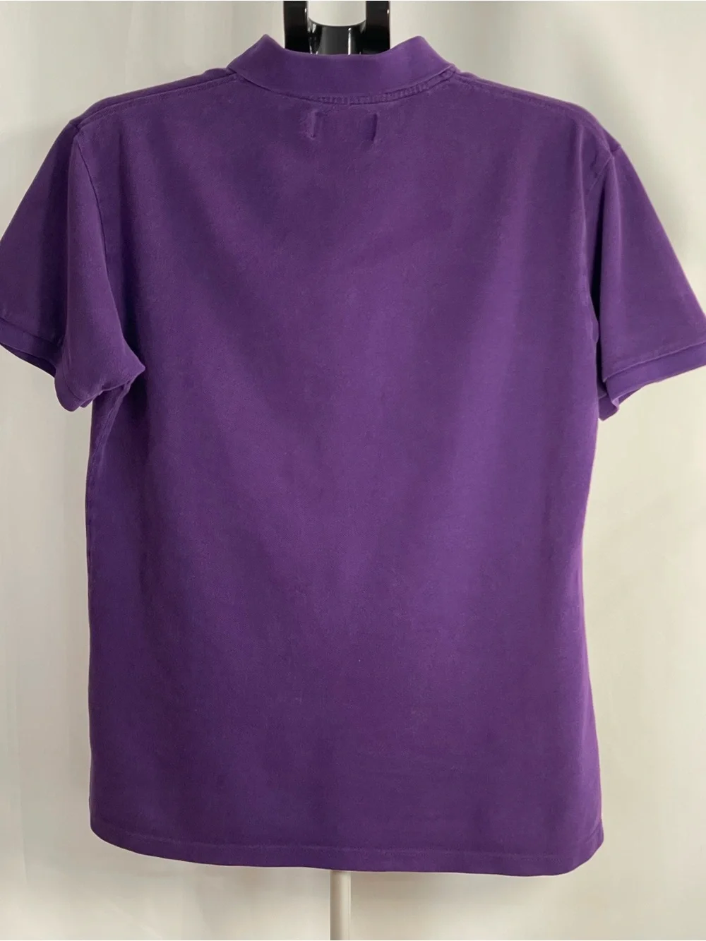 Vintage Purple Polo Ralph Lauren Big Pony Horse & Rider Jockey Embroidered